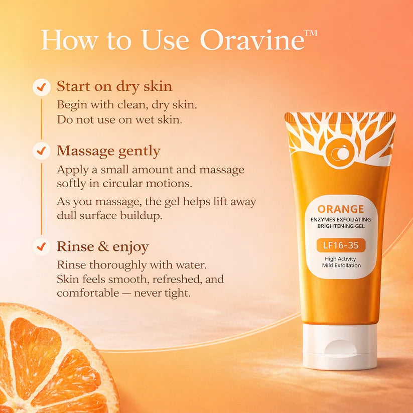 ORANGE ENZYMES EXFOLIATING BRIGHTENING GEL