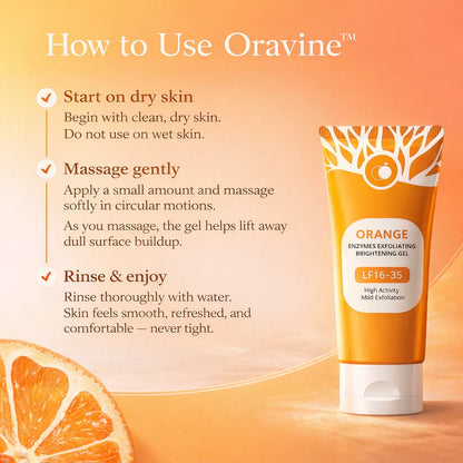 ORANGE ENZYMES EXFOLIATING BRIGHTENING GEL