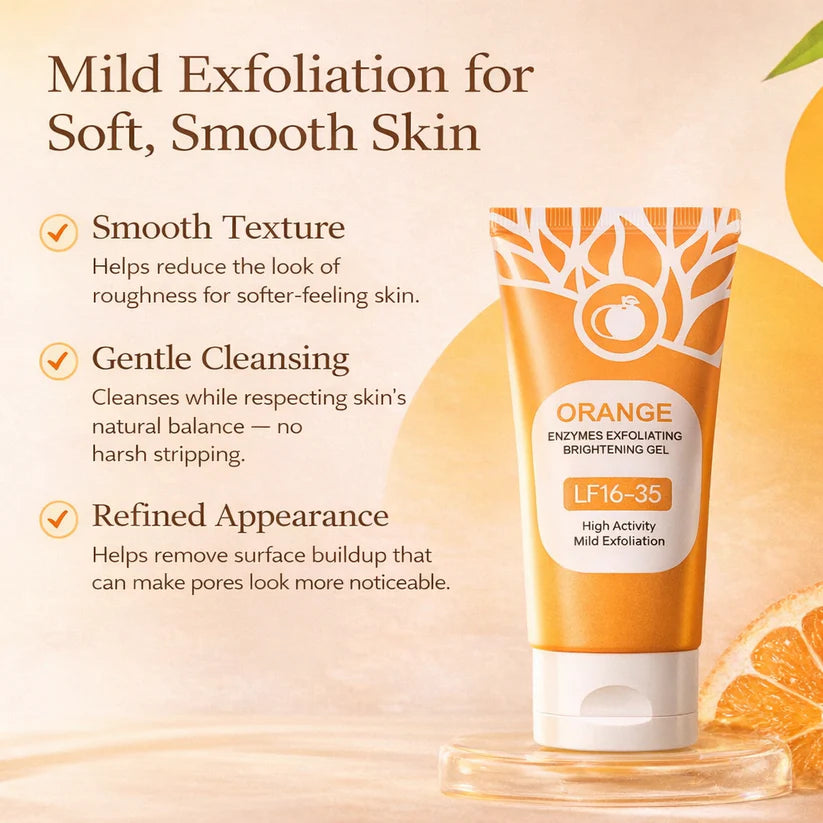 ORANGE ENZYMES EXFOLIATING BRIGHTENING GEL